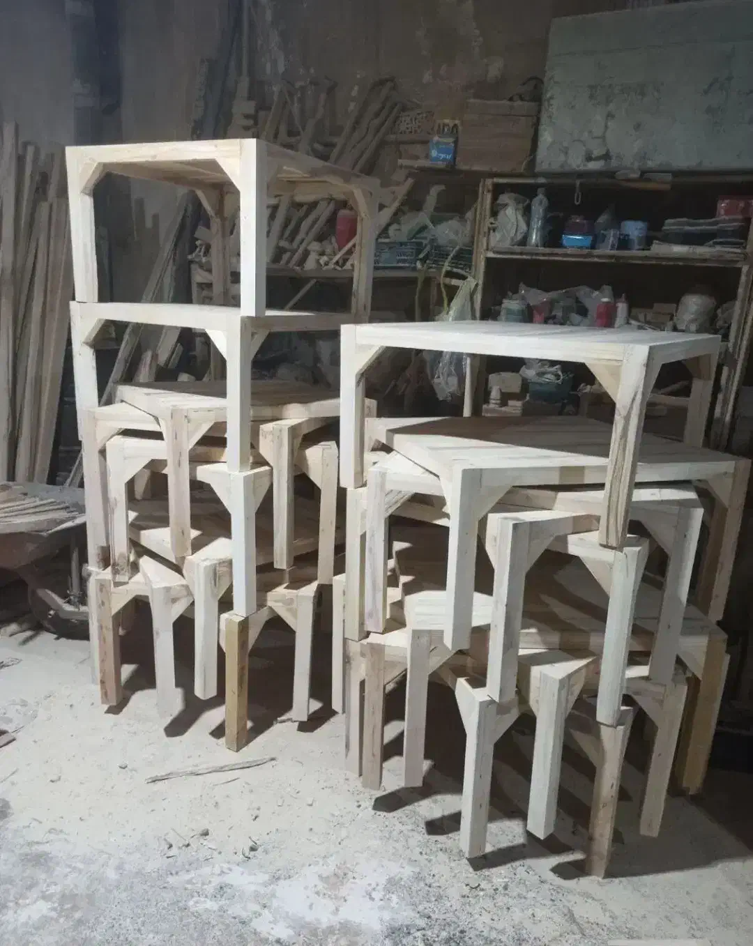 کرسی چوبی مدل شیرازی 80 در 80 سفارشی کامل فول|بخاری، هیتر، شومینه|تهران, شهرک ولیعصر جنوبی|دیوار