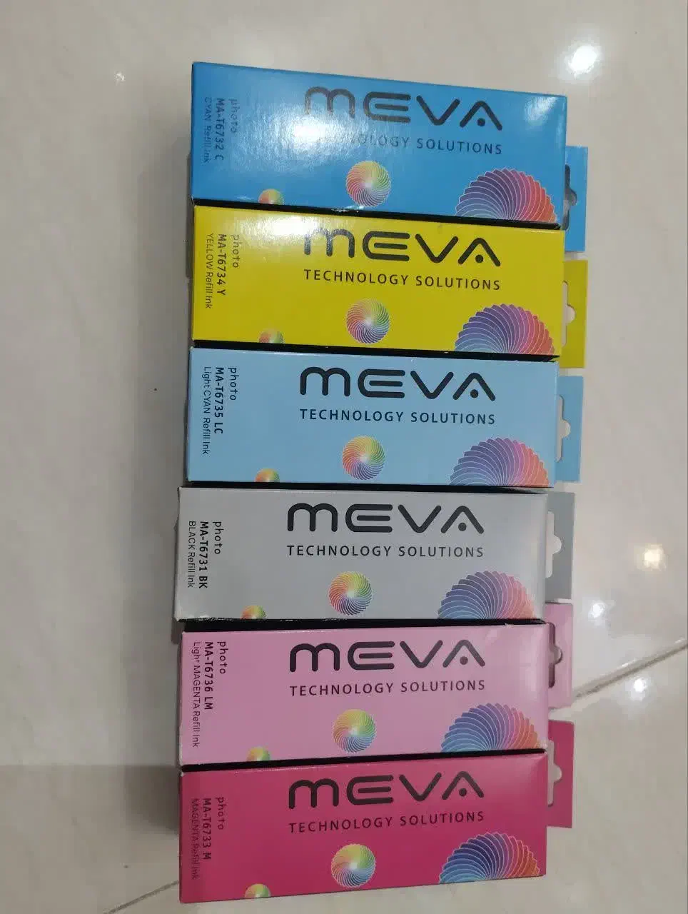 شت جوهر پرینتر me a اصل ۶ رنگ|پرینتر، اسکنر، کپی، فکس|تهران, یاخجی آباد|دیوار