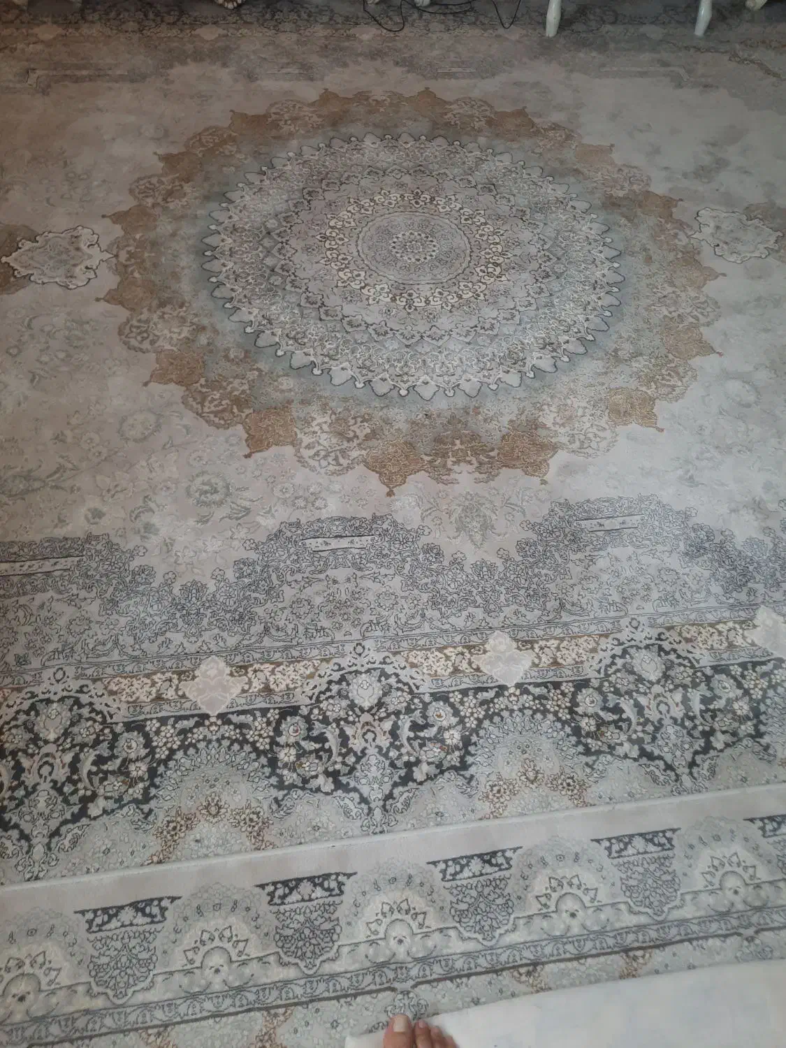 دو تخته فرش ماشینی ۱۲ متری|فرش|فولادشهر, مسکن مهر فولادشهر|دیوار