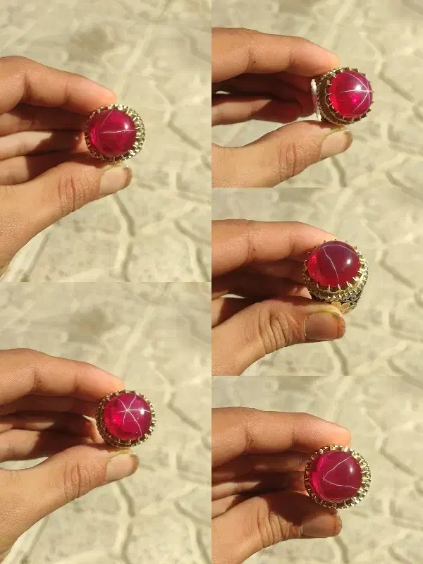 انگشتر یاقوت استار معدنی|جواهرات|یاسوج, |دیوار