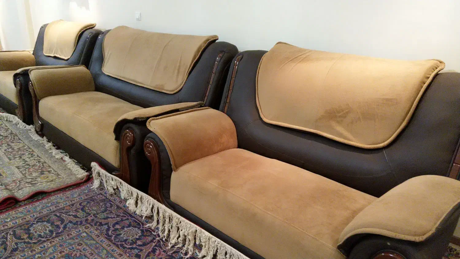 مبل ۹نفره راحتی|مبلمان خانگی و میز عسلی|تهران, آهنگ|دیوار