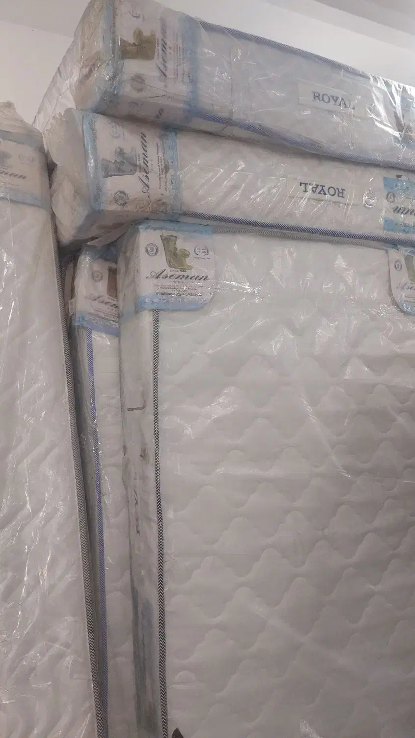 تشک تک نفره سایز ۹۰×۲۰۰ تکی یا یک جا|تشک تختخواب|سلمانشهر, |دیوار