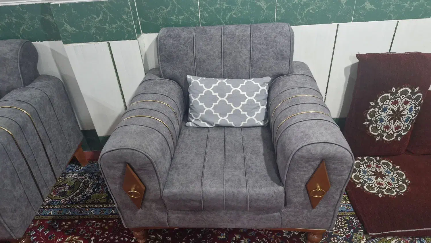 مبل نونو ۷نفره ۲۰تومان|مبلمان خانگی و میز عسلی|لردگان, |دیوار