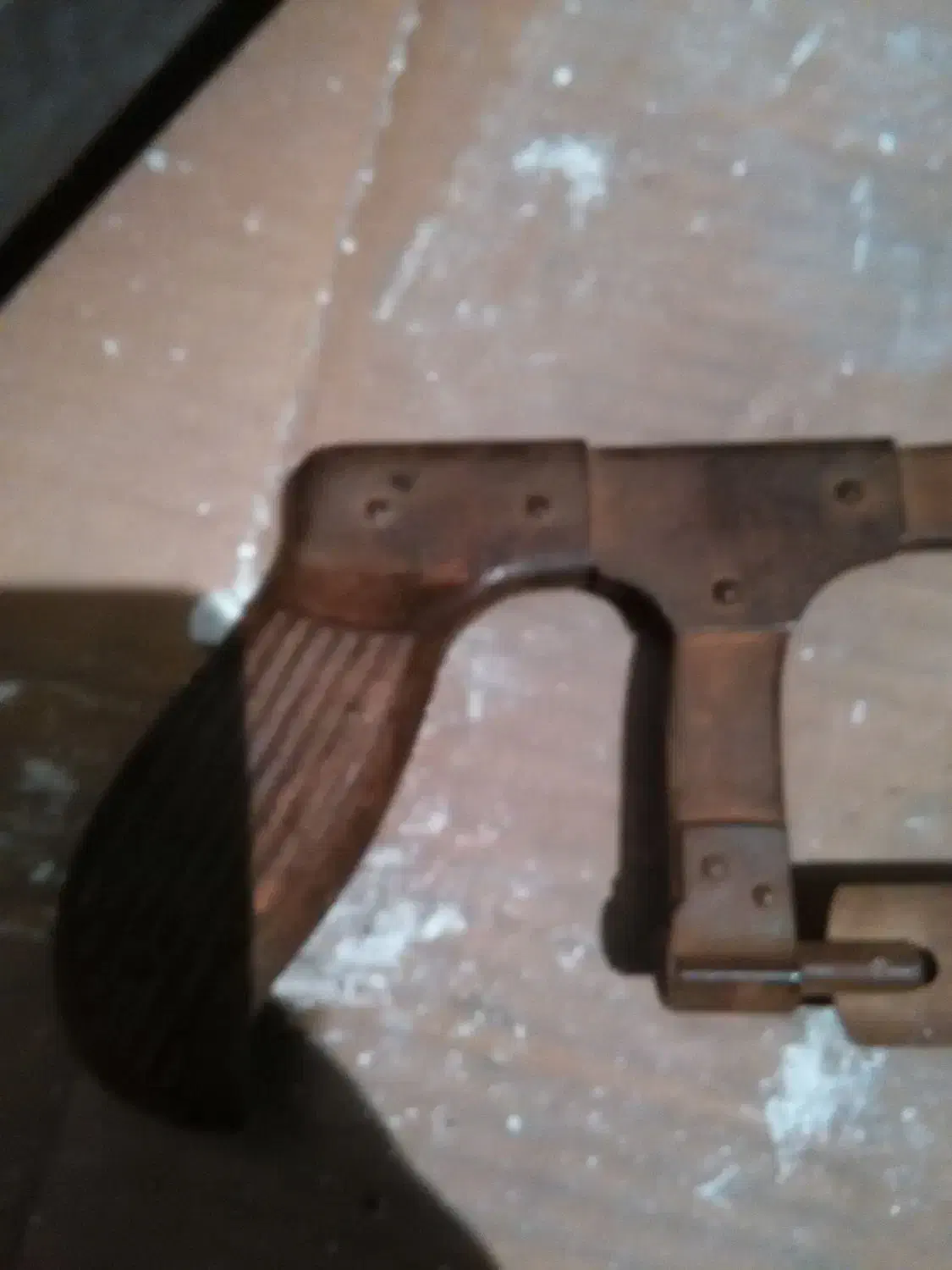 یک عدد آهن بور دو لبه قدیمی سالم|ابزارآلات|کرج, گلشهر|دیوار