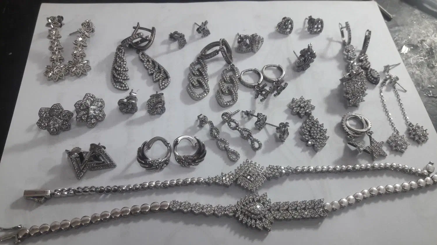 گوشواره نقره|جواهرات|قزوین, |دیوار