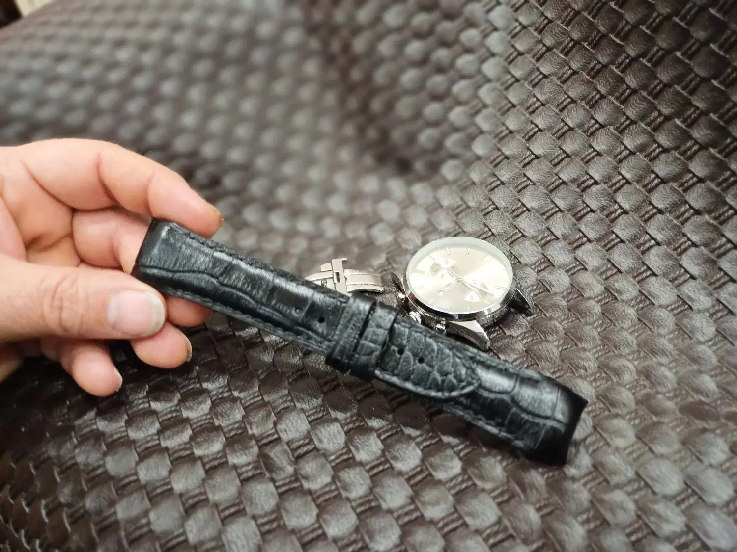 بند ساعت تمام چرم|ساعت|اردبیل, |دیوار