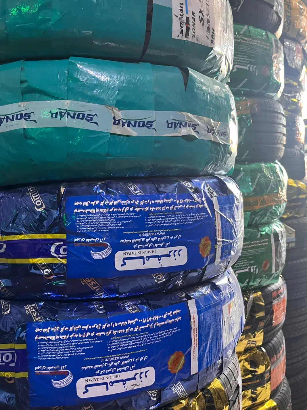 انواع لاستیک ایرانی و خارجی|قطعات یدکی و لوازم جانبی|رباط‌کریم, الارد|دیوار