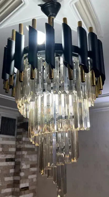 یه عدد لوستر کریستالی|لوستر و چراغ آویز|تهران, بهداشت|دیوار