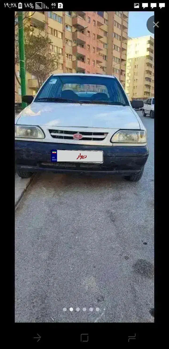 پراید۹۴دوگانه.معاوضه باسمند سورن ۱۴۰۳|خودرو سواری و وانت|قم, باجک سه|دیوار