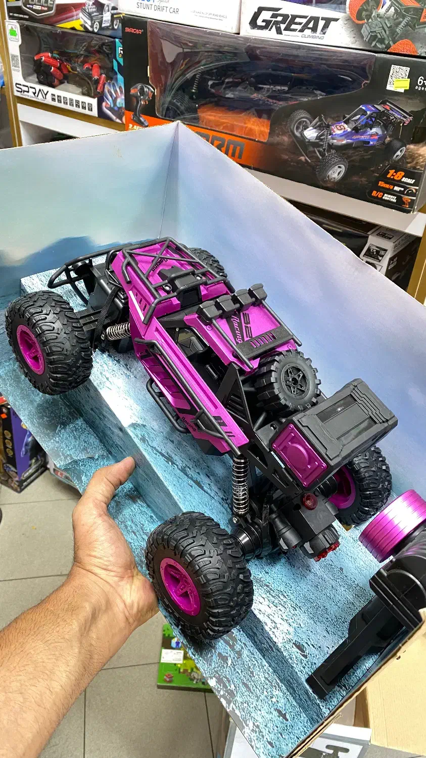 ماشین کنترلی دودزا|اسباب‌‌بازی|تهران, سلسبیل شمالی|دیوار