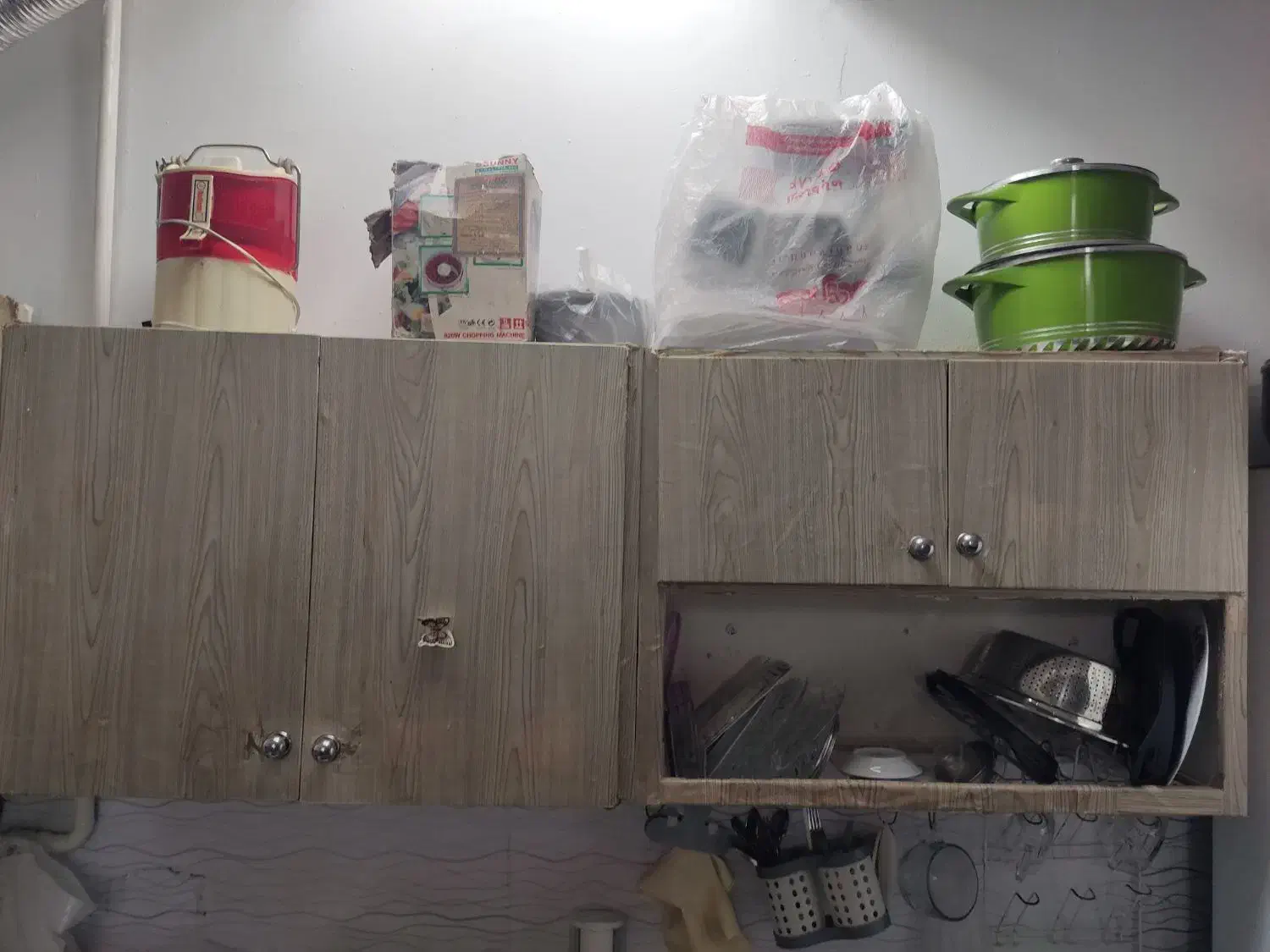 کابینت فلزی|آبچکان و نظمدهنده ظروف|قرچک, پویینک|دیوار