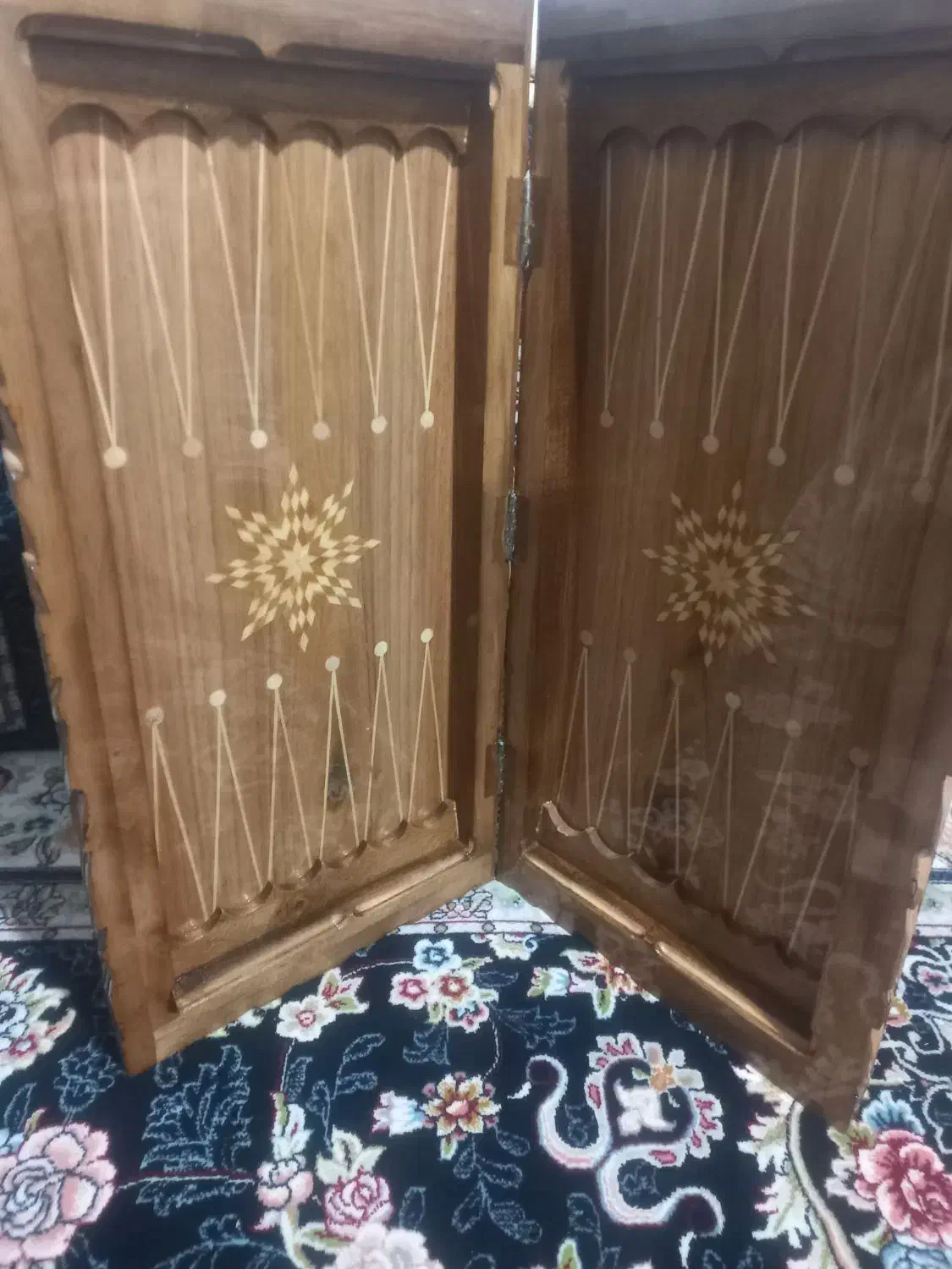 تخته نرد چوب گردو|اسباب‌‌بازی|سنندج, |دیوار