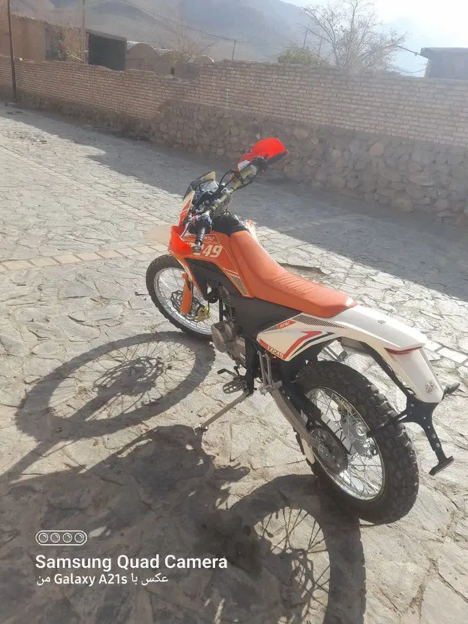موتور نیکتاز yz249|موتورسیکلت|یزد, |دیوار