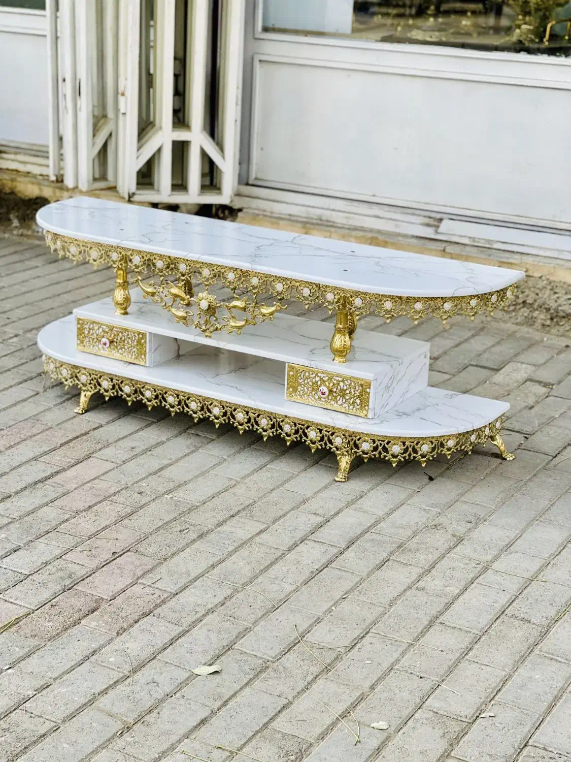 میز تی وی طرح امپراطور برنز سایز 150|میز تلویزیون|همدان, |دیوار