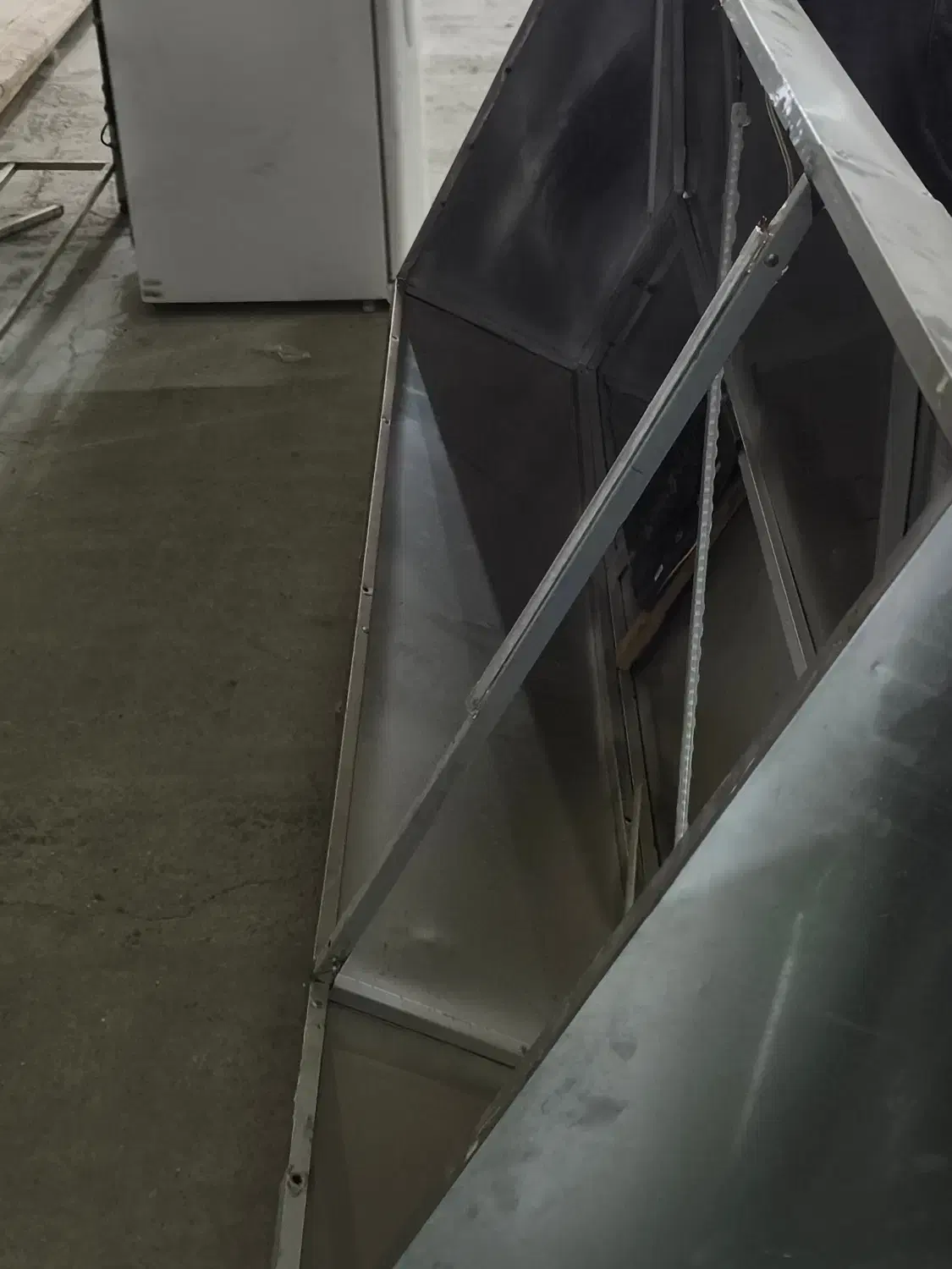 هود صنعتی استیل طول دومتر عرض یک متر|کافی‌شاپ و رستوران|بومهن, |دیوار