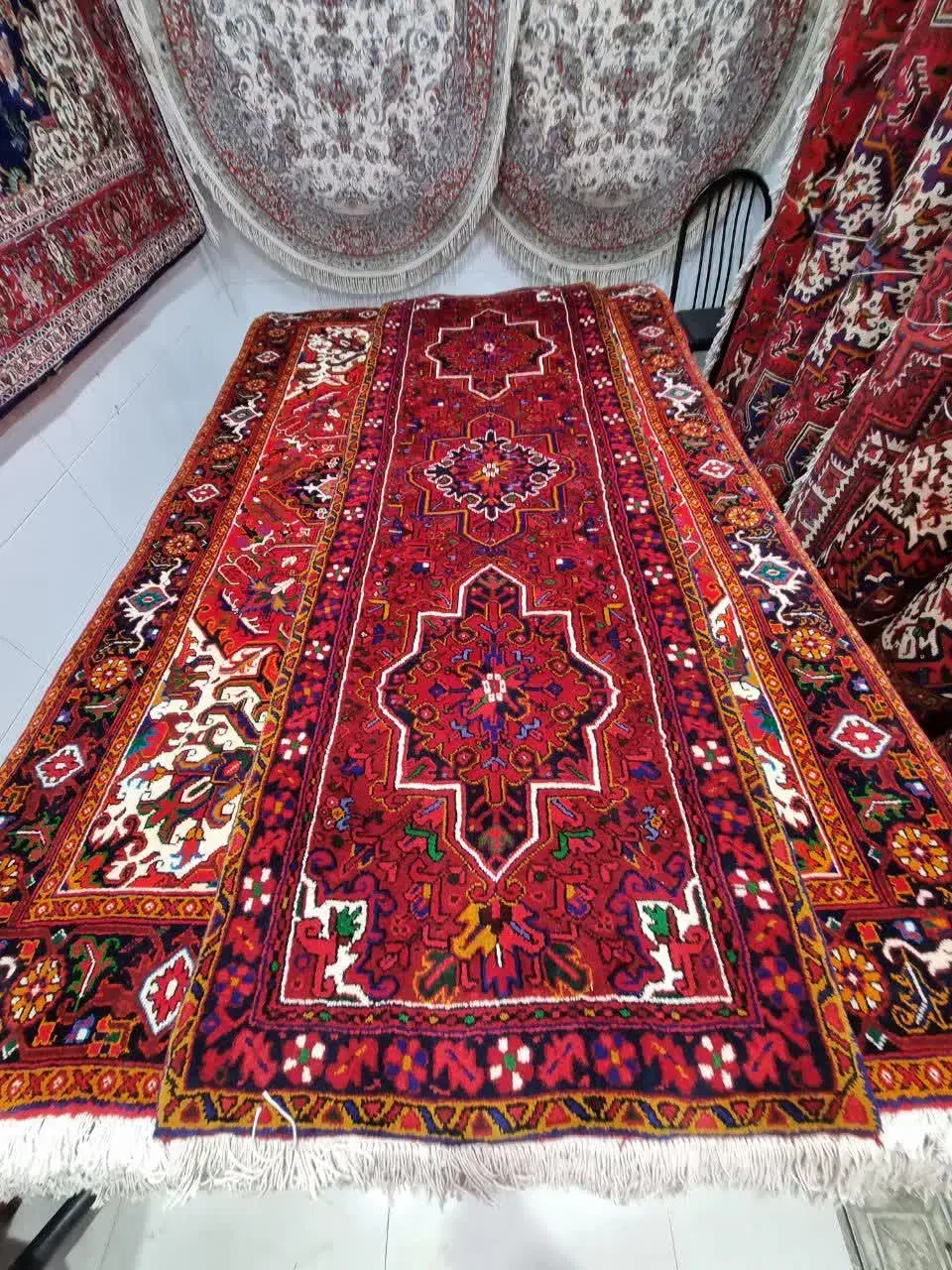 کناره اصیل اعلا|فرش|مراغه, |دیوار