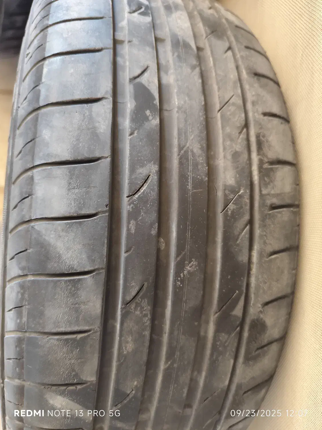 لاستیک نکسن دست دوم چهار حلقه 2055516|قطعات یدکی و لوازم جانبی|جم, |دیوار
