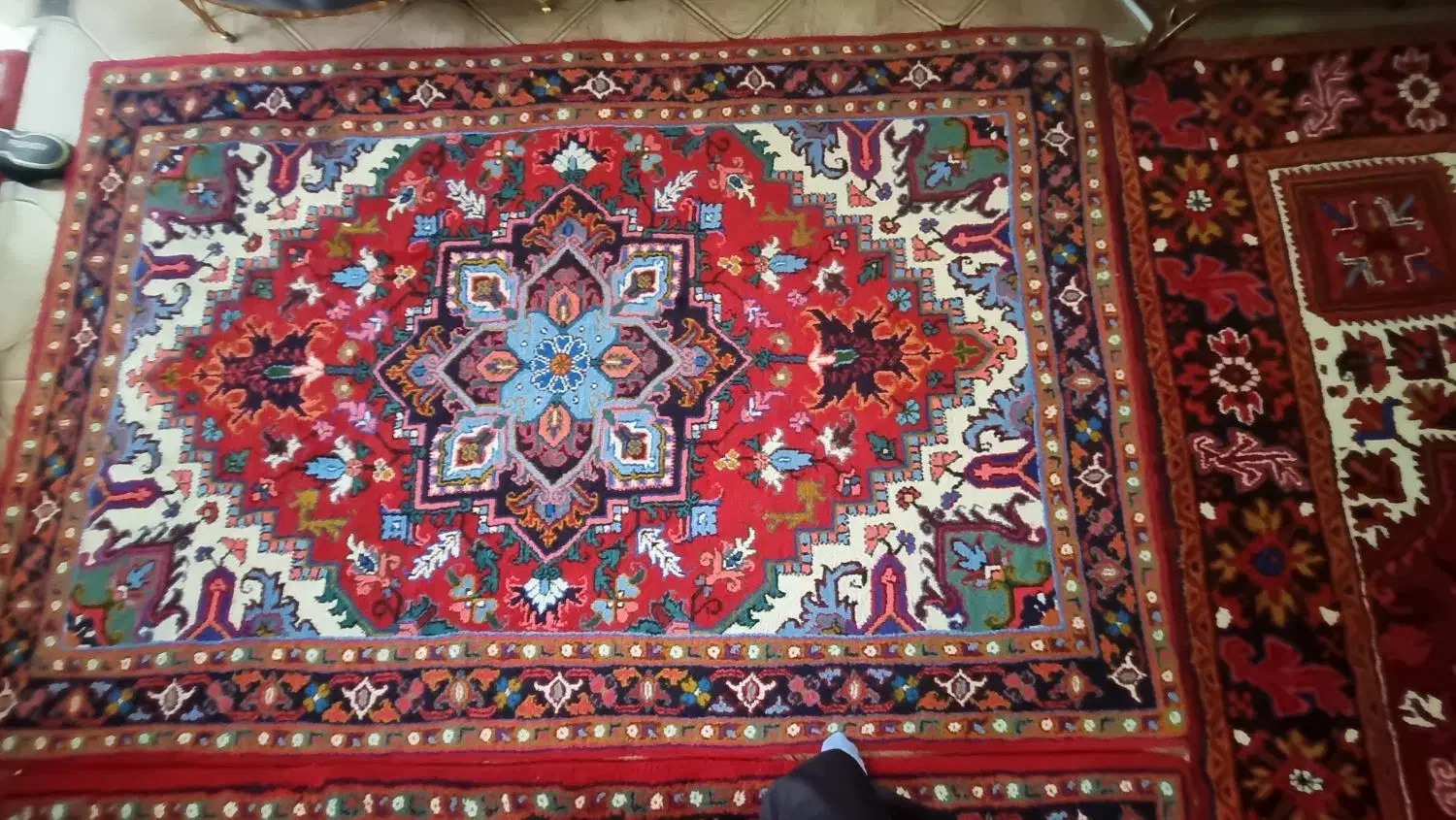 جفت فرش 4متری|فرش|مشگین شهر, |دیوار