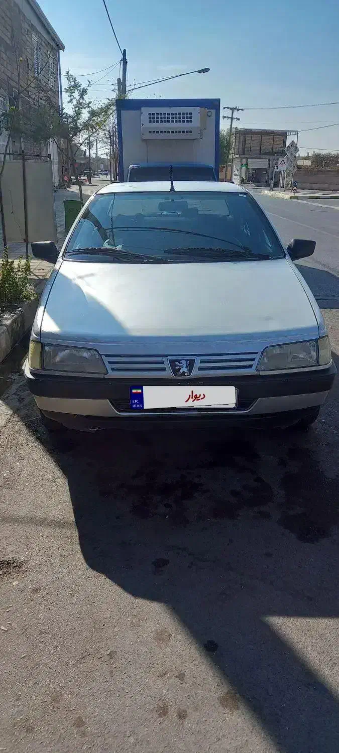 ۴۰۵ دوگانه کارخونه مدل ۸۹|خودرو سواری و وانت|رفسنجان, |دیوار