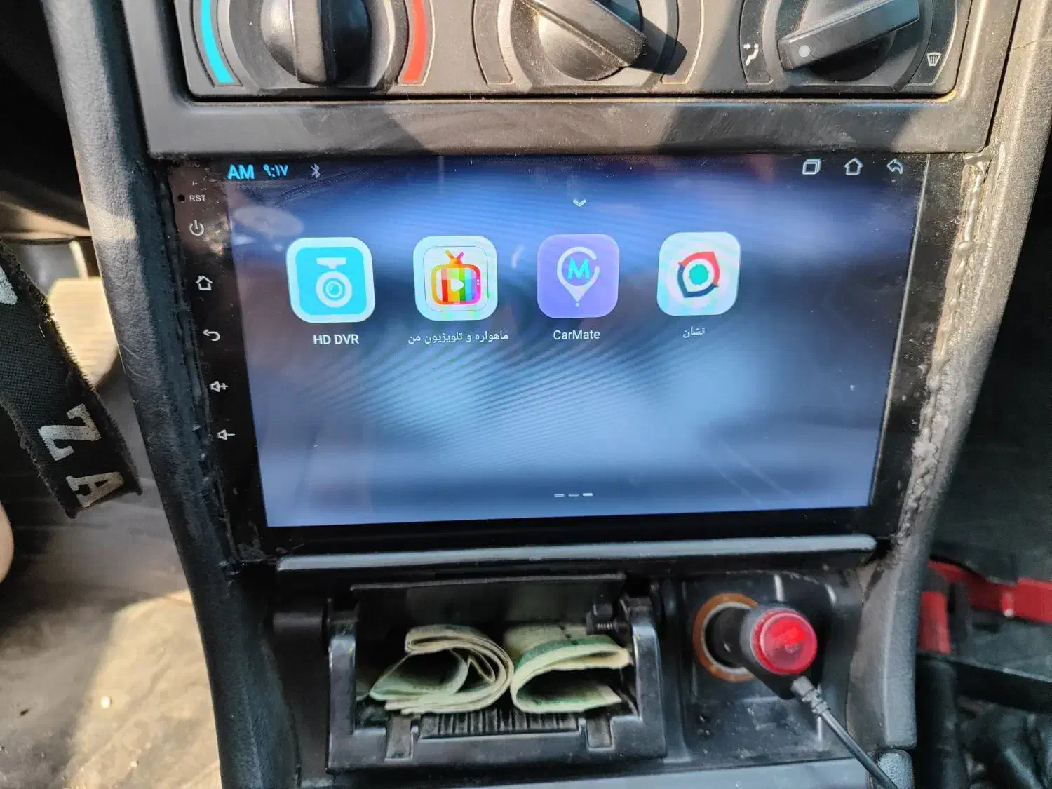 مانیتور ۹ اینچ اندروید پژو ۴۰۵ و پارس|قطعات یدکی و لوازم جانبی|رباط‌کریم, رباط‌کریم|دیوار