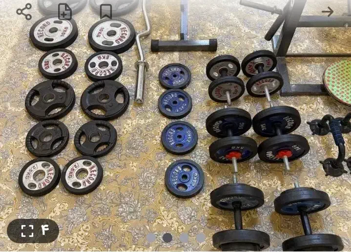 بدنسازی چن کاره|تجهیزات ورزشی|ماکو, |دیوار