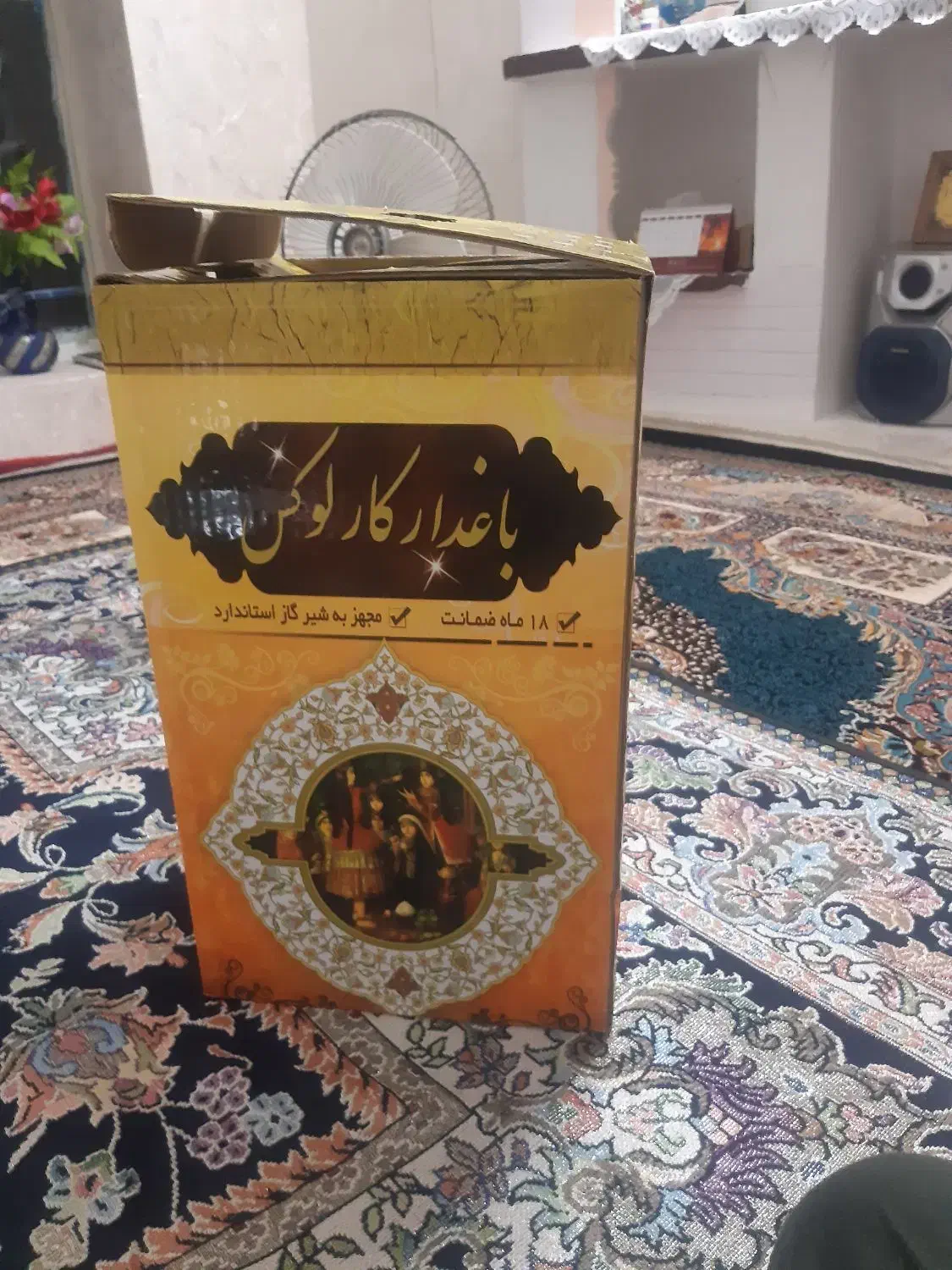 سماور گازی ۶لیتری|سماور، چای‌ساز، قهوه‌ساز|تاکستان, |دیوار