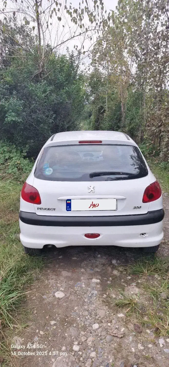 ۲۰۶ تیپ ۲  ۹۹ بیرنگ|خودرو سواری و وانت|نشتارود, |دیوار