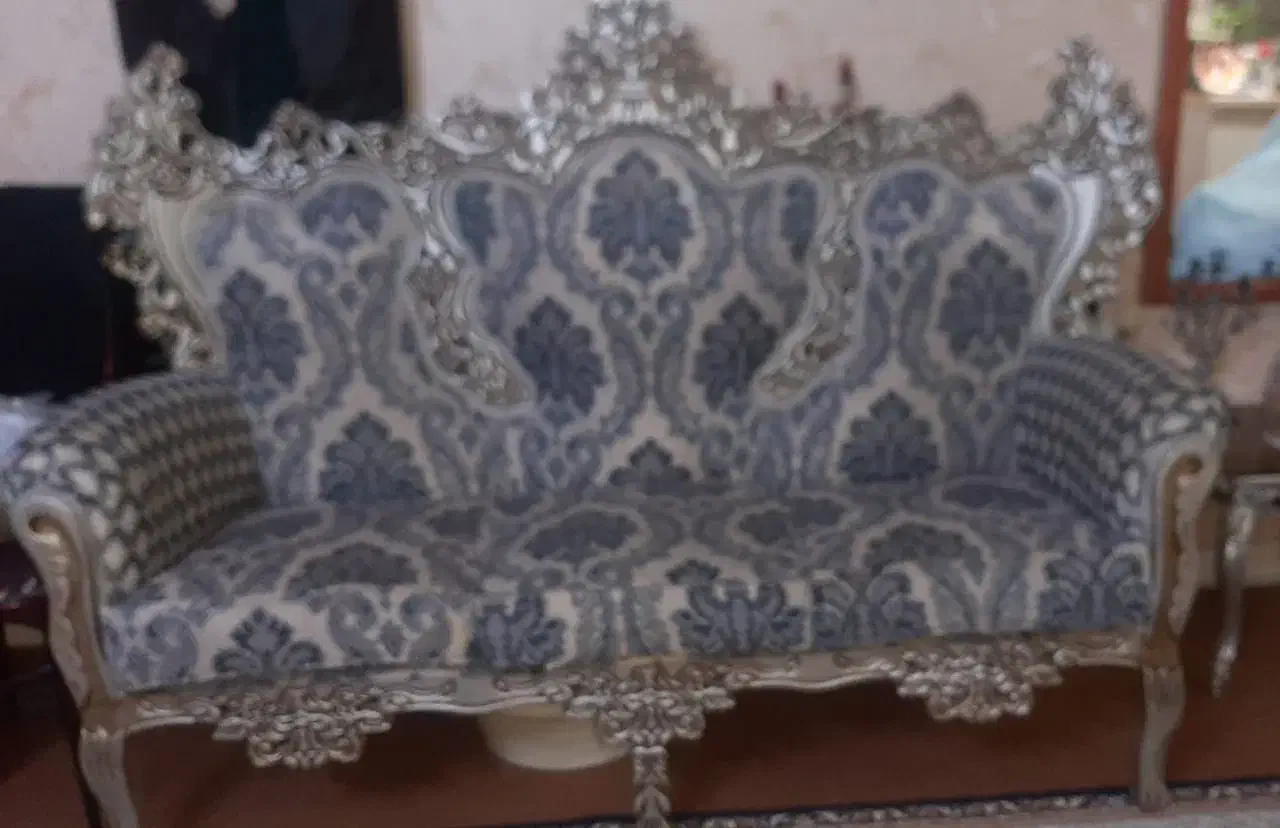 مبل سلطنتی هفت نفره|مبلمان خانگی و میز عسلی|زنجان, |دیوار