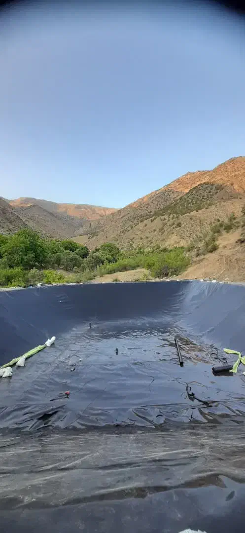 استخر ذخیره آب کشاورزی با ورق ژئوممبران|خدمات باغبانی و درختکاری|محمدیه-قزوین, |دیوار