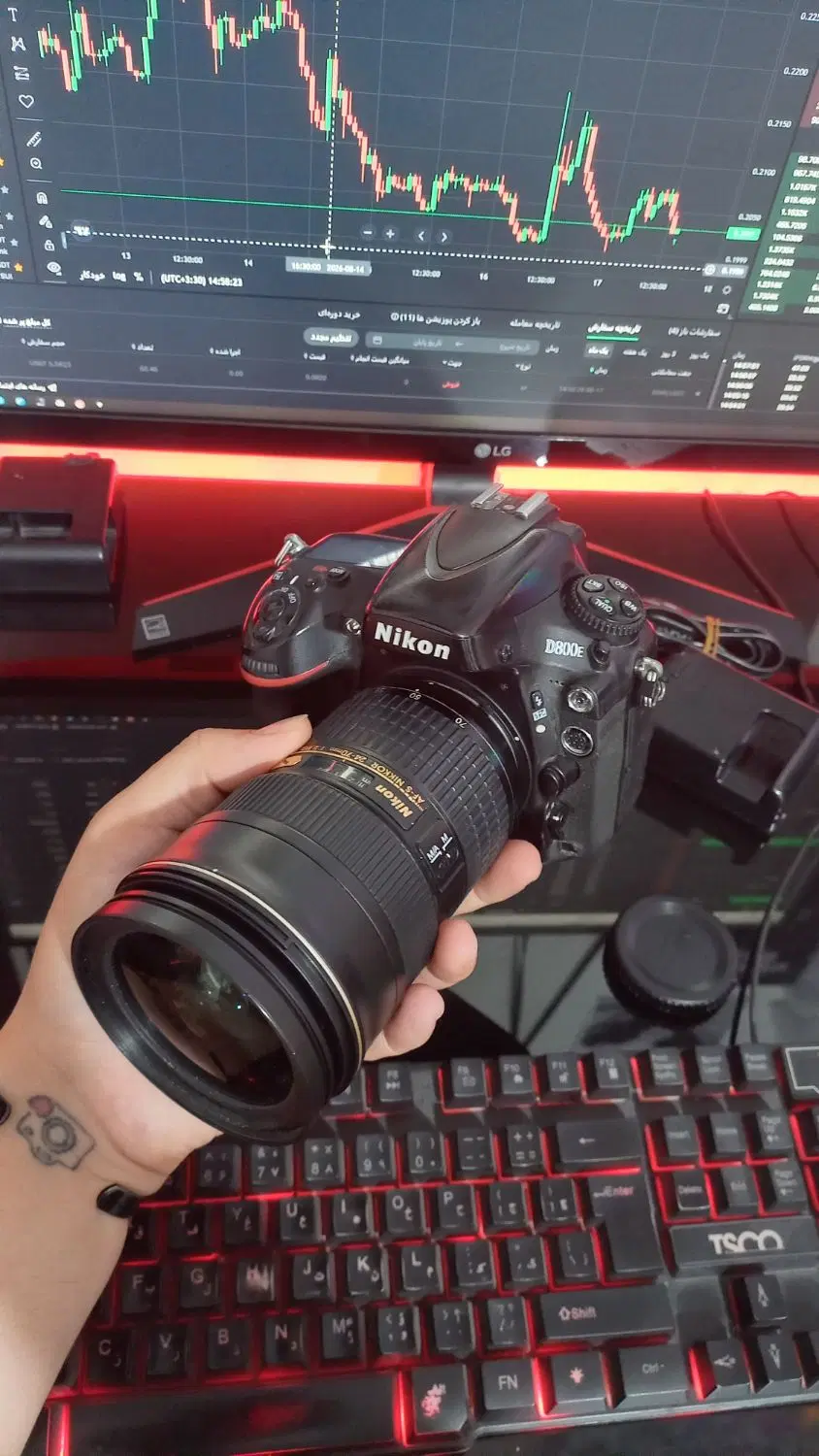 لنز نیکون 24-70 دیاف 2.8 Nikon|دوربین عکاسی و فیلمبرداری|تهران, امیریه|دیوار