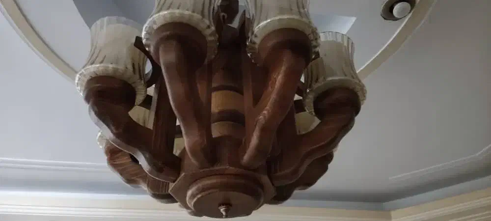 لوستر چوبی|لوستر و چراغ آویز|تهران, مجیدآباد|دیوار