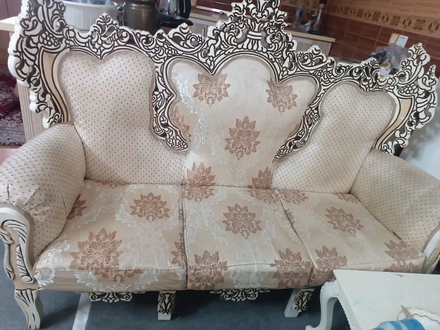 مبل سلطنتی|مبلمان خانگی و میز عسلی|آمل, |دیوار