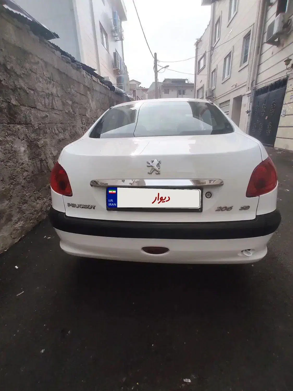 206 sd مدل93 V8|خودرو سواری و وانت|رشت, جهاد|دیوار