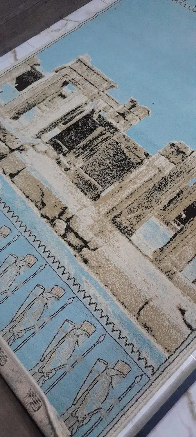 گلیم فرش تقریبا نو|گلیم، جاجیم، گبه|بابل, |دیوار