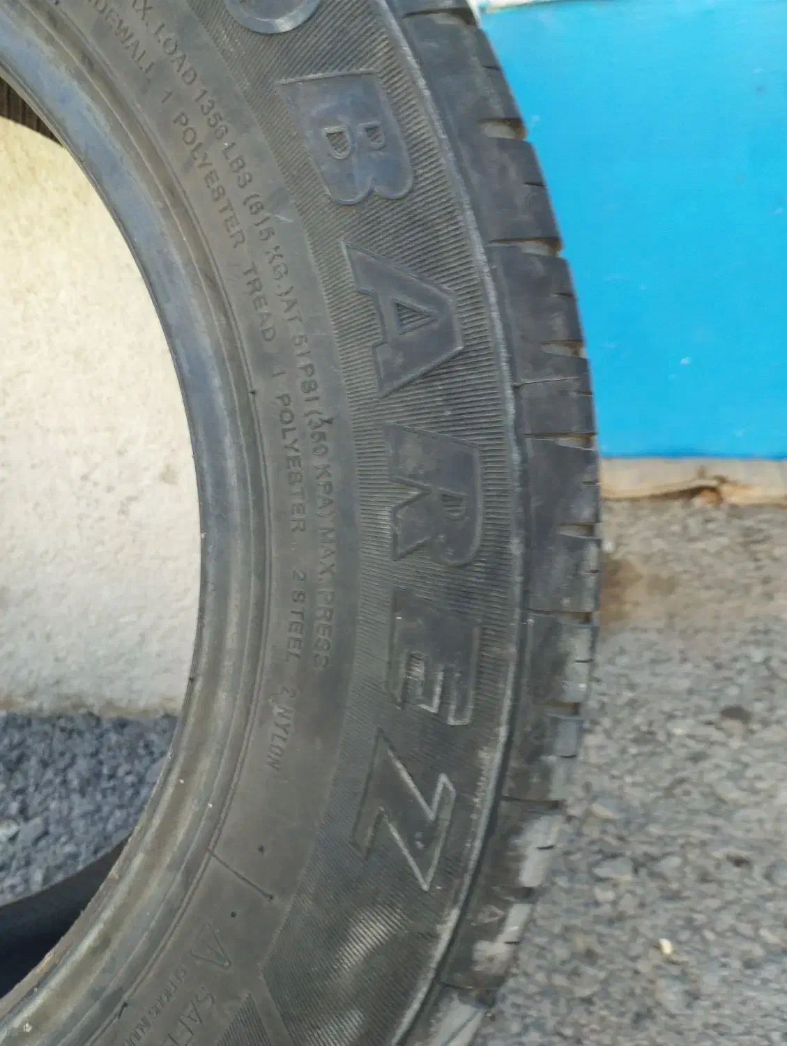 لاستیک بارز 205-۱۵|قطعات یدکی و لوازم جانبی|کرمانشاه, |دیوار