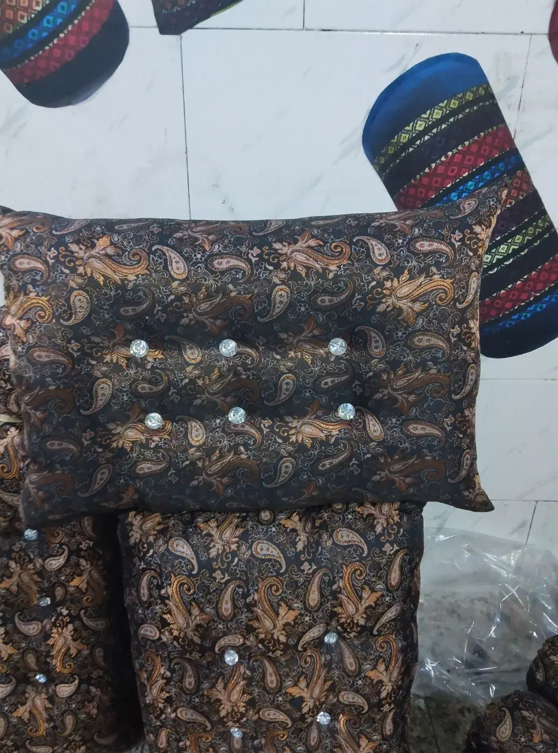 تخت بالش پشتی|رختخواب، بالش، پتو|شهریار, شهرک وائین|دیوار