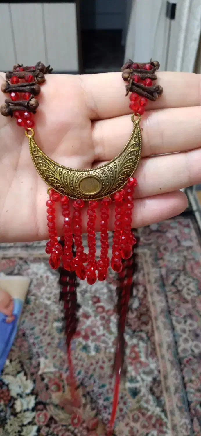 گردنبند میخک|جواهرات|سقز, |دیوار