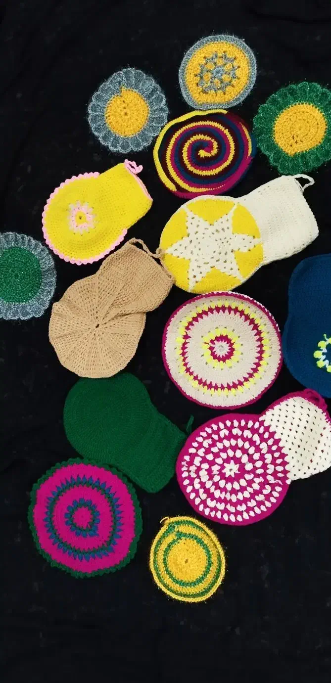 فروش انواع لیف و اسکاج و دستگیره آشپزخانه|سفره، حوله، دستمال آشپزخانه|سیرجان, |دیوار