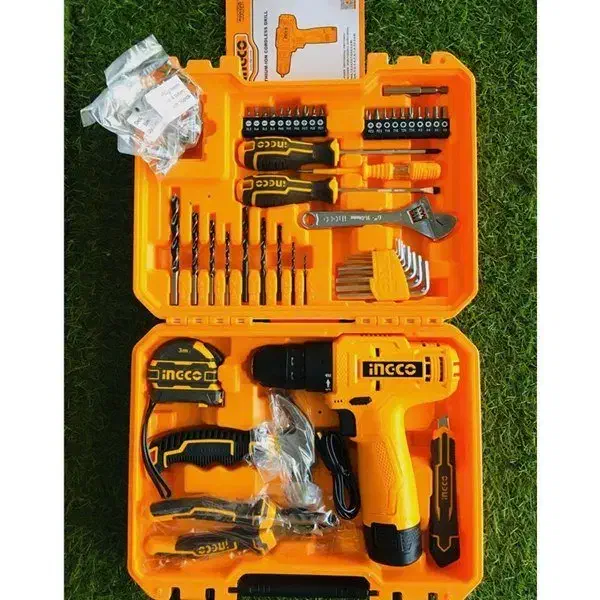 ست دریل شارژی و لوازم اینکو مدلHKTHP10891|ابزارآلات|برخوار, |دیوار