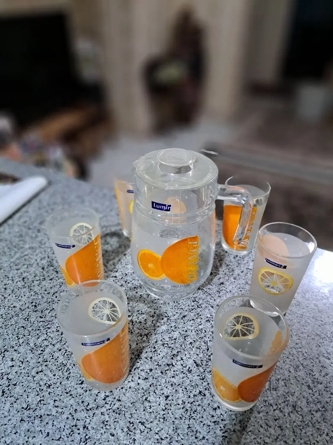 پارچ و لیوان                  Lominarc|ظروف سرو و پذیرایی|کرج, شهرک فهمیده|دیوار