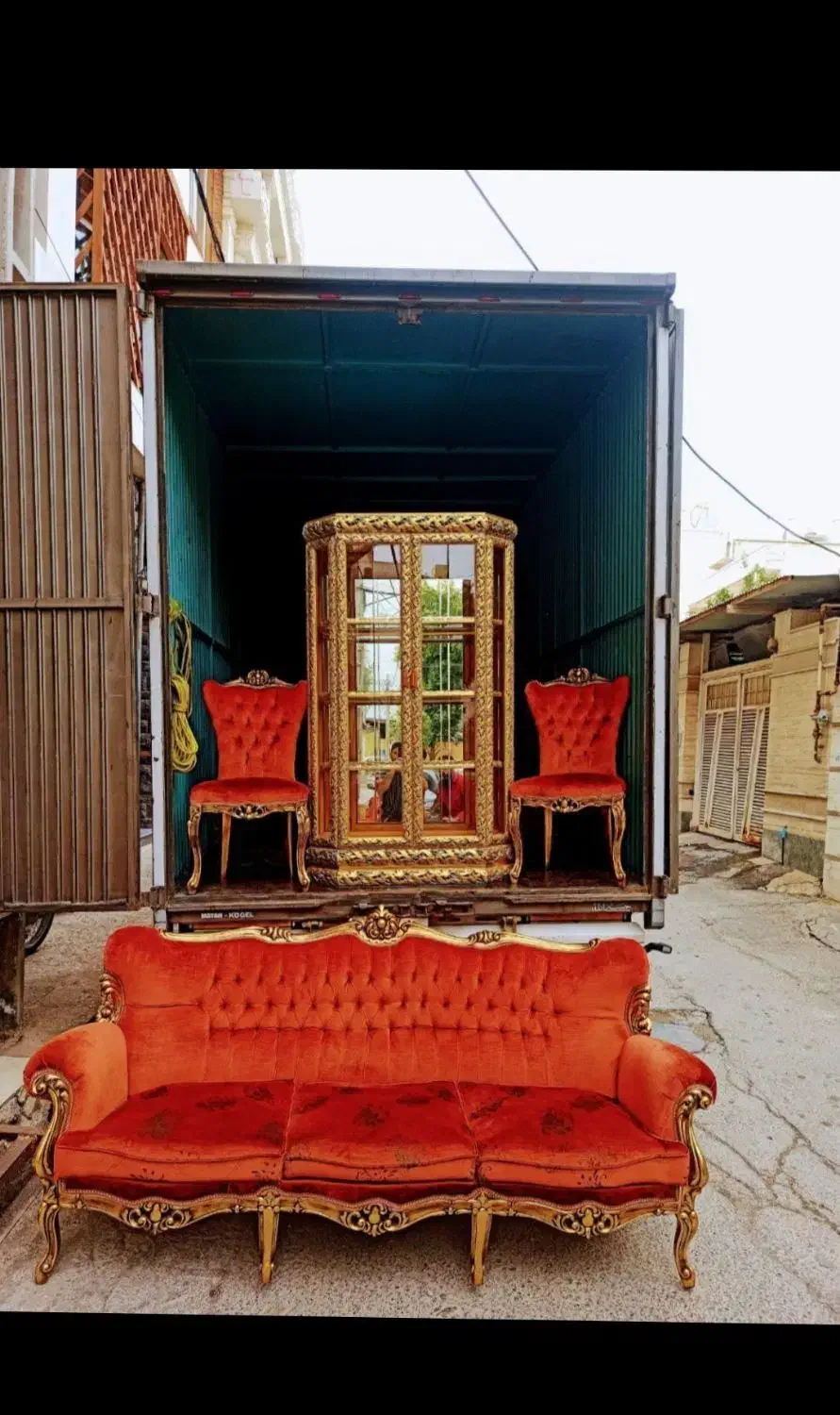 اثاث منزل اسباب کشی کارگرخالی،بسته بندی،حمل یخچال|خدمات حمل و نقل|اصفهان, باغ گلها|دیوار