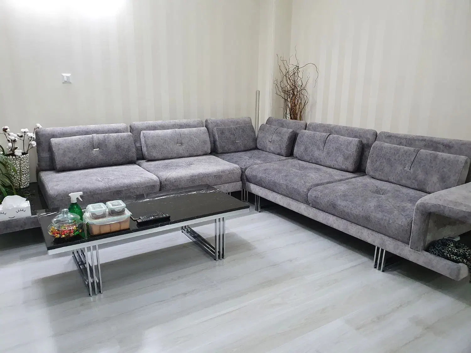 مبلمان استیل|مبلمان خانگی و میز عسلی|کرج, عظیمیه|دیوار