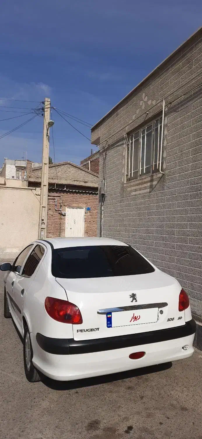 فروش 206 SD تمیز خانگی مدل۴۰۰|خودرو سواری و وانت|مراغه, |دیوار