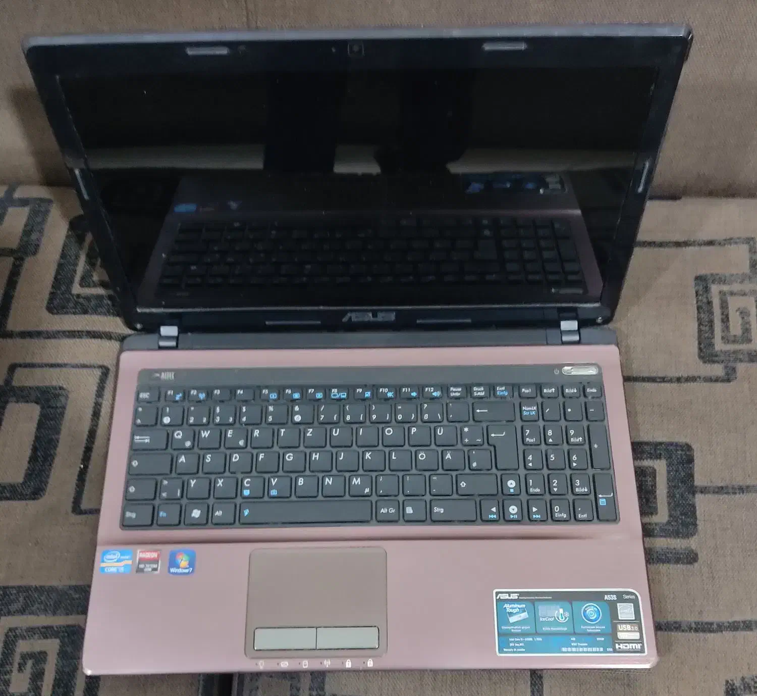 لپ تاپ ایسوس A53|رایانه همراه|گنبد کاووس, |دیوار