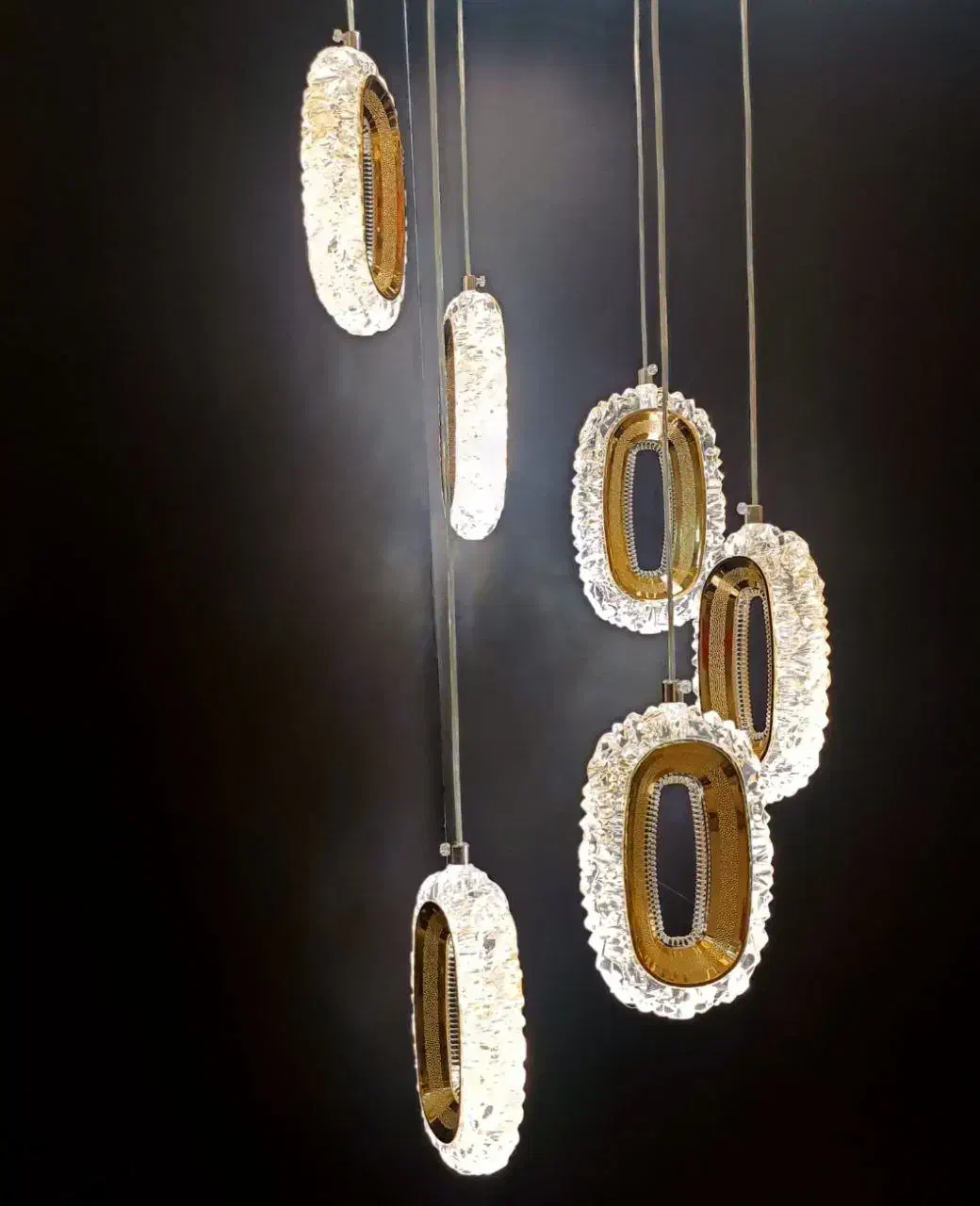 لوستر پلکسی وارداتی ۳ تایی ۶ تایی طرح جدید|لوستر و چراغ آویز|تبریز, |دیوار