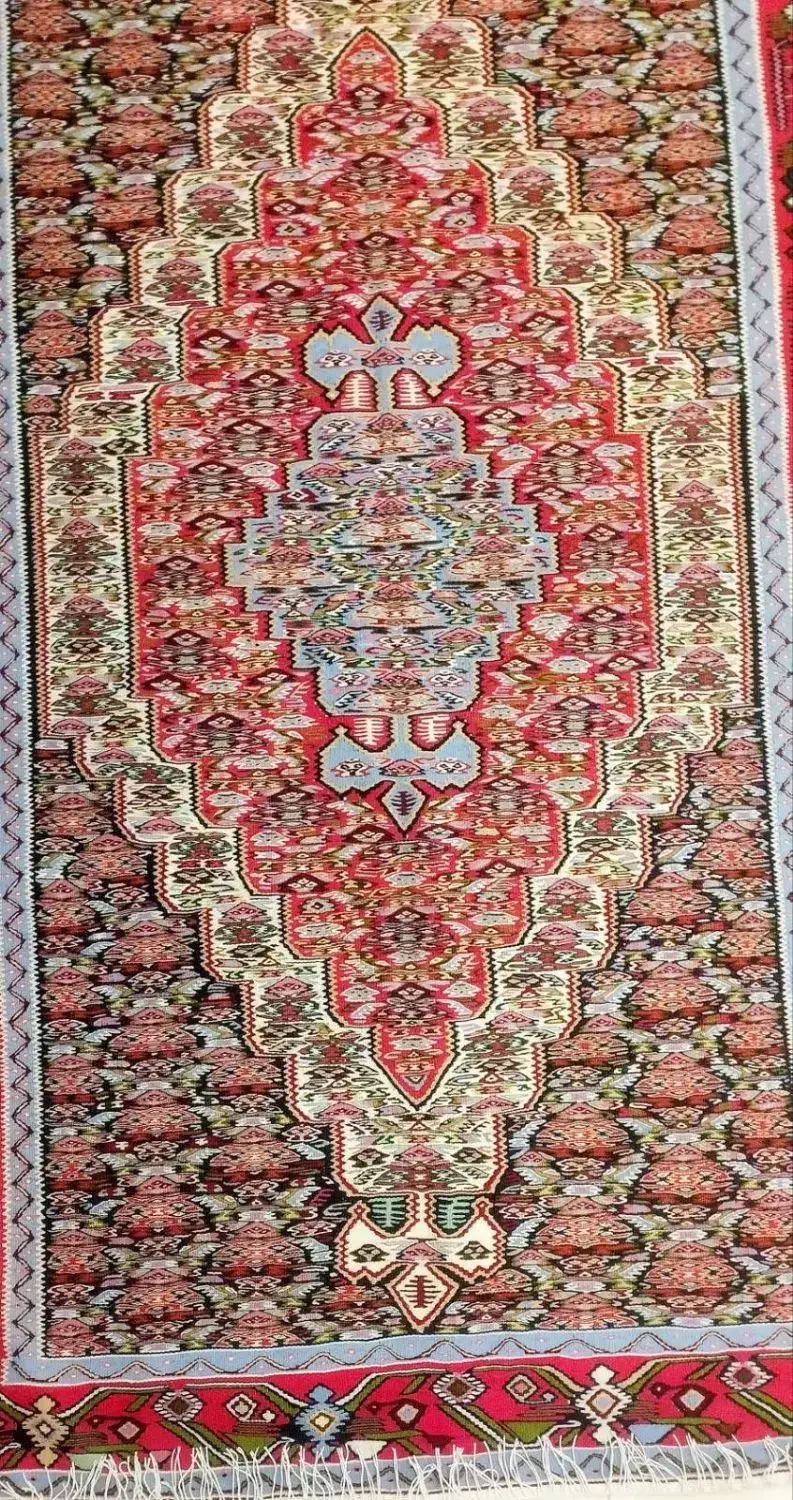 گلیم دستباف درجه یک سنندج ۴متری|گلیم، جاجیم، گبه|زنجان, |دیوار