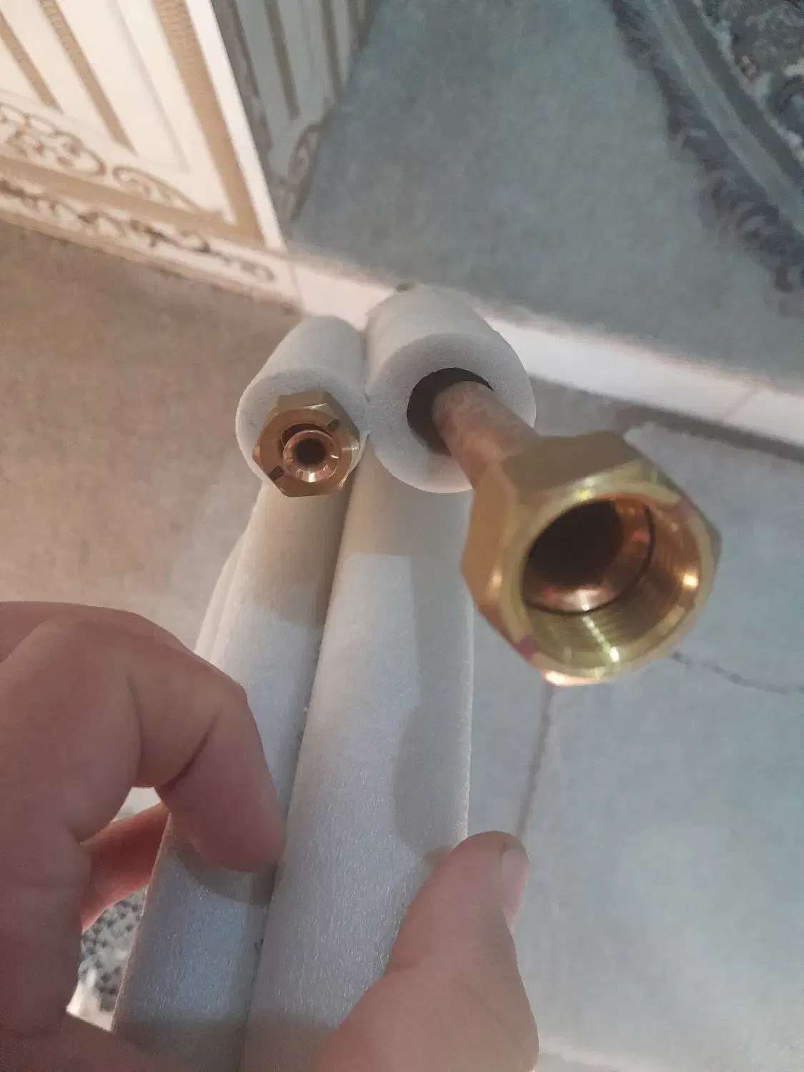 لوله مسی|کولر گازی و فن‌کوئل|کازرون, |دیوار