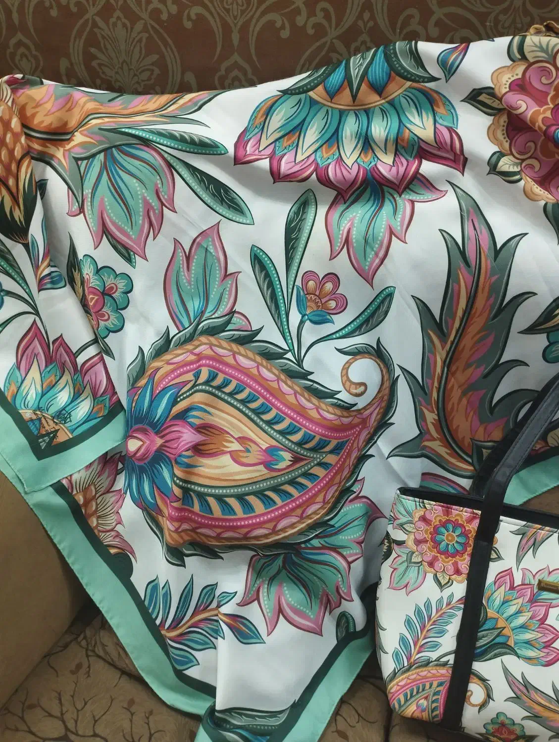 کیف و روسری ست سایز بزرگ نو|کیف، کفش، کمربند|مشهد, آبکوه|دیوار