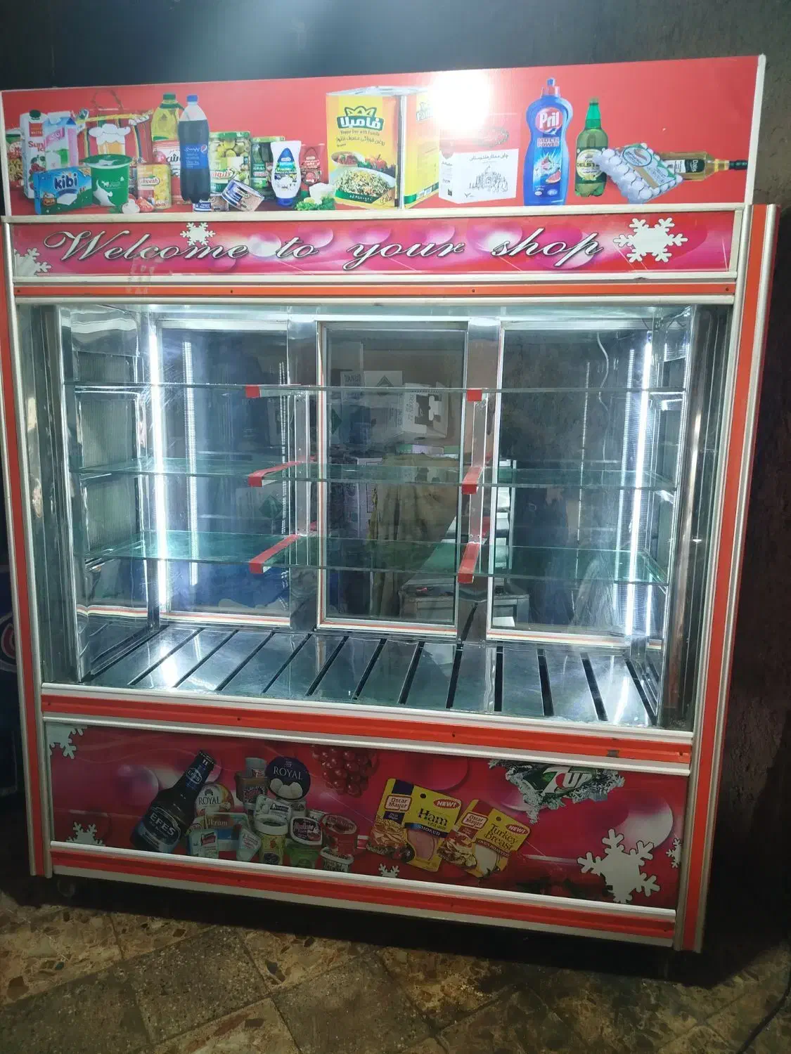 یخچال ویترینی 2متری|فروشگاه و مغازه|گرگان, |دیوار