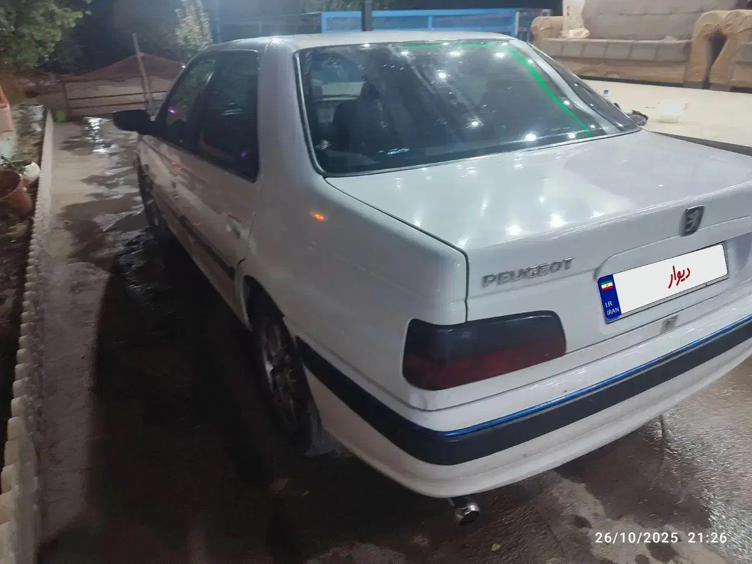 پارس ال ایکس مدل۸۹ شاسی جلو عقب سالم|خودرو سواری و وانت|بوکان, |دیوار